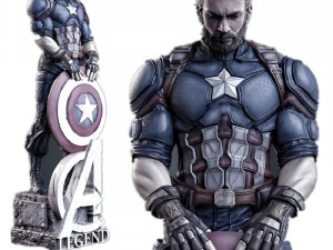 CAP America STL buy 1 get 2 models 3D print model 3D Print Model