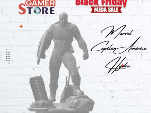 MARVEL CAPTAIN AMERICA HYDRA STL buy 1 get 2 models 3D print model Modelo de impresión 3D