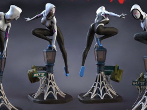Spidergwen marvel STL buy 1 get 2 models 3D print model 3D Print Model