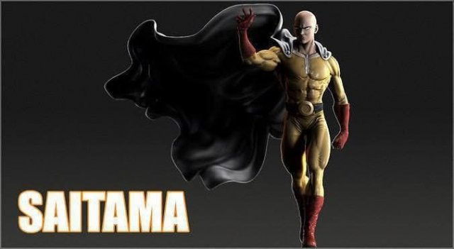 Figure One Punch Man Saitama STL buy 1 get 2 models 3D print 3D Baskı Modeli .c4d .max .obj .3ds .fbx .stl .blend 