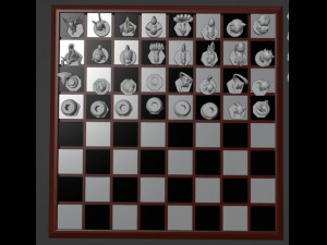 Pokeymon Chess SET STL buy 1 get 2 models 3D print model 3D Print Model