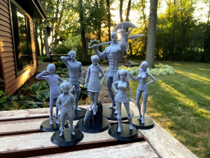 Seven Deadly Sings Pack STL buy 1 get 2 models 3D print model 3D प्रिंट मॉडल