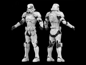 Figure Star Wars variant Stormtrooper STL buy 1 get 2 models 3D print 3D Print Model