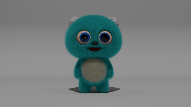 Bear toy 3Dモデル .c4d .max .obj .3ds .fbx .stl .blend 