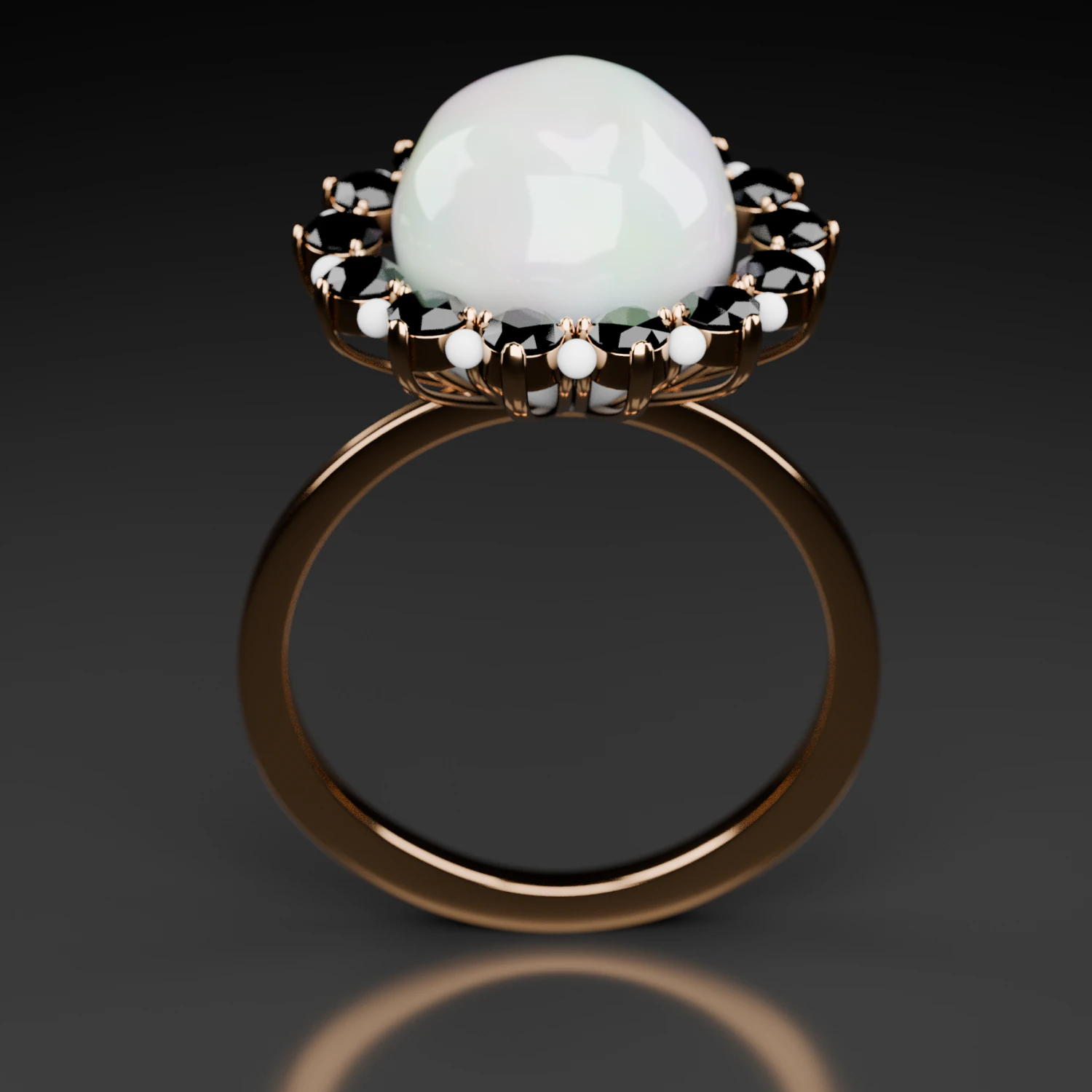 Ring model 3D Model .c4d .max .obj .3ds .fbx .stl .blend 