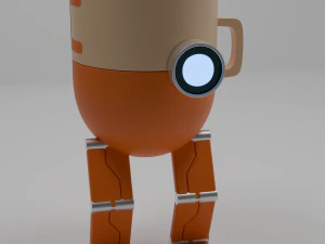 Cup robot 3D Model