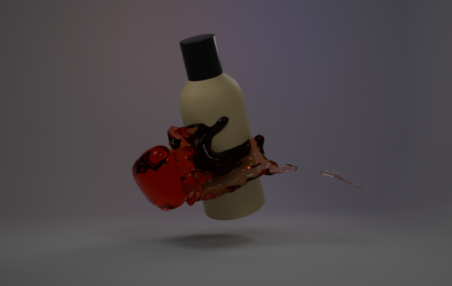 Perfume Model 3D .c4d .max .obj .3ds .fbx .stl .blend 