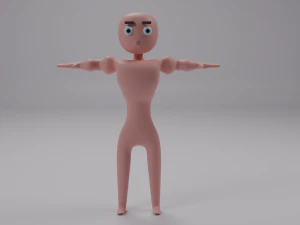 Rob&ocirc; humano Modelo 3D