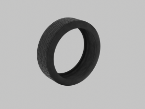 Rubber Tires 3D Model