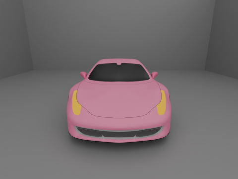 Low Poly Super Car 2 Modelo 3D