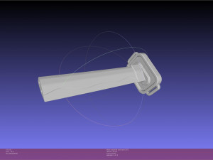 Final Fantasy VII Sephiroth Masamune Sword Printable Assembly Model Cetak 3D