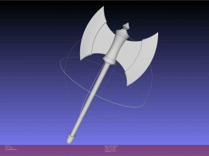 Frieren Eisen Axe Printable Model 3D Print Model