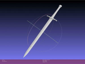 Konosuba Darkness Sword Printable Assembly Modèles 3D en vedette