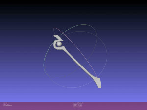 Konosuba Megumin Staff Printable Assembly 3D Print Model