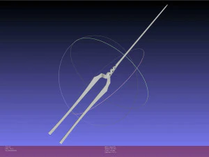 Longinus Meclisinin Evangelion Mızrağı 3D Baskı Modeli