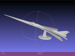 X-59 Quesst Model 3D Print Model