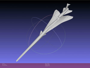 X-59 Quesst Model 3Dプリントモデル