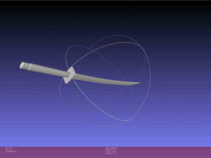 Dr Stone Katana Printable Assembly Modelo de impresión 3D