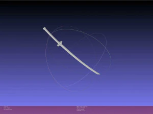 Undead Unluck Andy Sword Assembly 3D Print Model