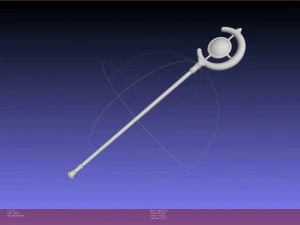 Frieren Staff Printable Assembly 3D Print Model