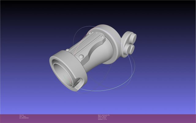 Street Fighter Cammy Arm Printable Model 3D-printmodel .c4d .max .obj .3ds .fbx .stl .blend 