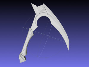 League Of Legends KDA Akali Kama 3D Print Model