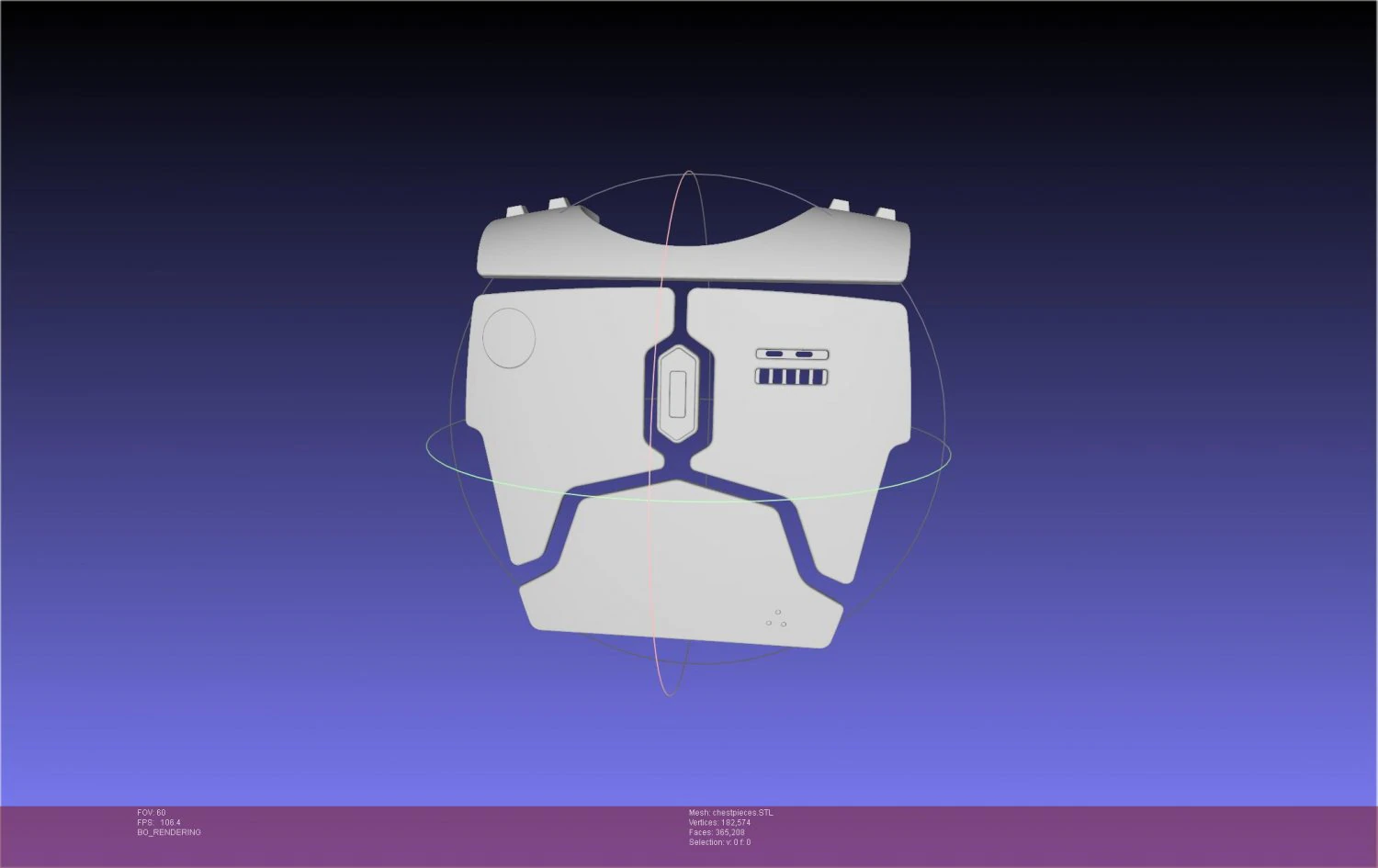 Star Wars Book Of Boba Fett Chetpieces 3D Print Model .c4d .max .obj .3ds .fbx .stl .blend