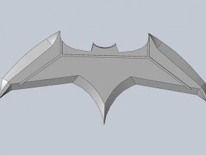 Basic Batman Batarang 3D Print Model