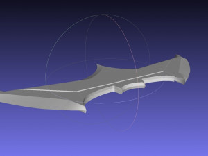 Basic Batman Batarang 3D-printmodel