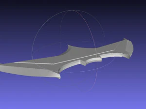 Basic Batman Batarang 3D Print Model