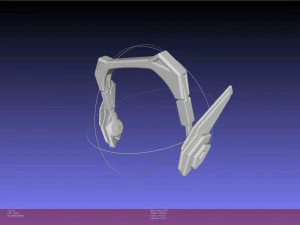 Mod&egrave;le imprimable du casque DVa Overwatch 2 version Modèles 3D en vedette