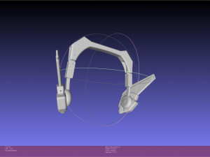 Overwatch 2 Version DVa Headset Printable Model 3D 프린트 모델