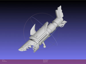 League Of Legends Jinx Fishbone Printable Assembly 3Dプリントモデル