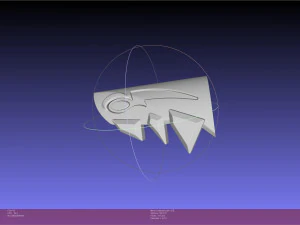 League Of Legends Jinx Fishbone Printable Assembly 3D Print Model