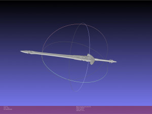 Fate Lancelot Berserker Sword Printable Assembly 3D 프린트 모델