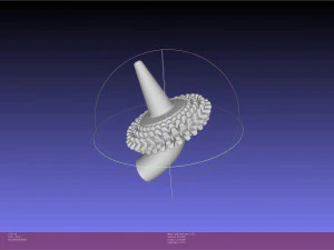 Star Wars Boba Fett Gaffi Stick Printable Assembly 3D Print Model