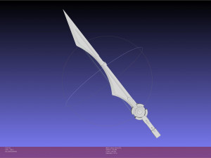 RWBY Penny Floating Array Sword Printable Assembly 3Dプリントモデル