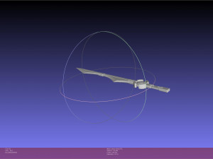 RWBY Penny Floating Array Sword Printable Assembly 3D Print Model