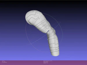 Braço do Soldado Invernal da Marvel Modelo de Impressão 3D