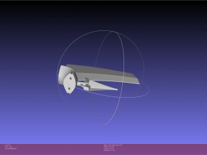 Hololive Mori Calliope Scythe Assembly 3D 打印模型