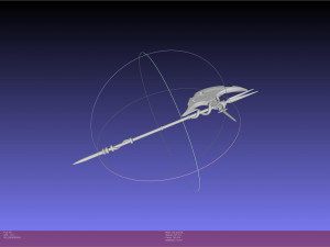 Gate Rory Mercury Axe Printable Assembly 3D Print Model