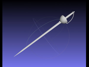 Esdeath Sword Printable Model 3D Print Model