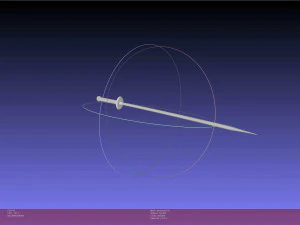 Chainsaw Man Aki Curse Sword Assembly 3D Print Model