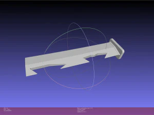 Demon Slayer Inosuke Katanas Assembly 3D Print Model