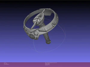 Sword Art Online Asuna Lambent Light Rapier Model 3D Print Model