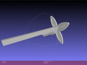Demon Slayer Shinobu Katana And Scabbard Printable Assembly 3D Принт Модель