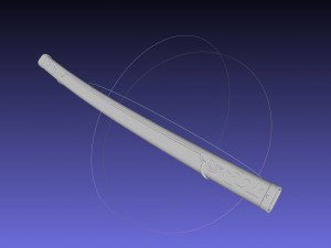 Demon Slayer Shinobu Katana And Scabbard Printable Assembly 3D Принт Модель