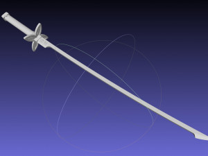 Demon Slayer Shinobu Katana And Scabbard Printable Assembly 3D Принт Модель