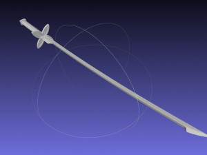 Demon Slayer Shinobu Katana And Scabbard Printable Assembly 3D Принт Модель