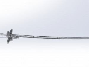 Demon Slayer Shinobu Katana And Scabbard Printable Assembly 3D Принт Модель